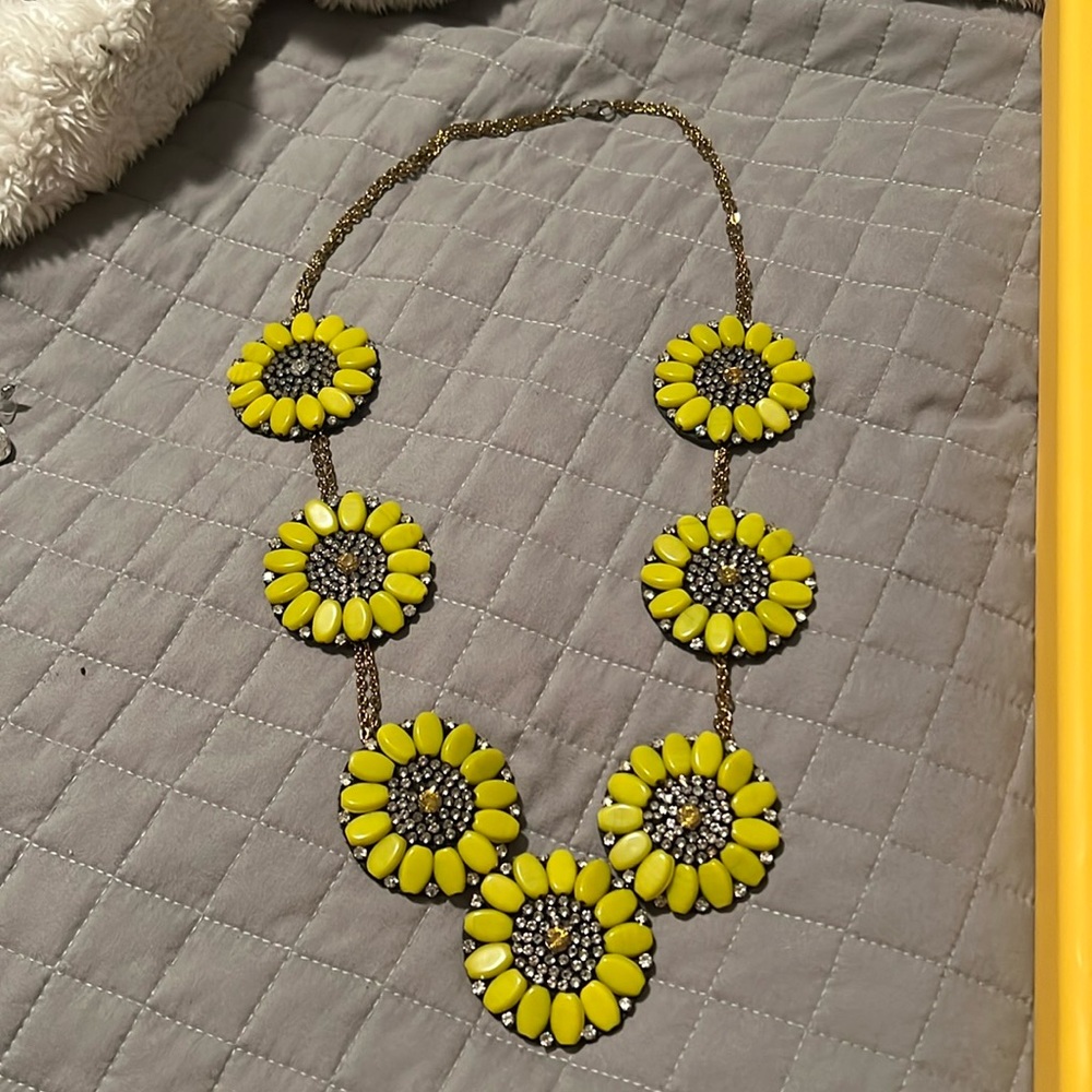 Beaded Flower necklace